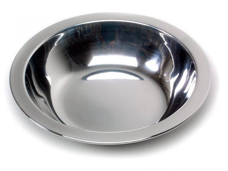 Stainless steel camping bowl hire SA Mobile Camps